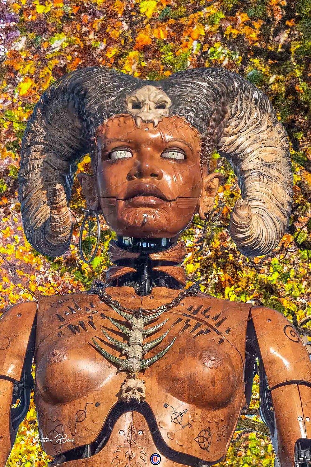 CB7_2414 Lilith portrait et feuillage 