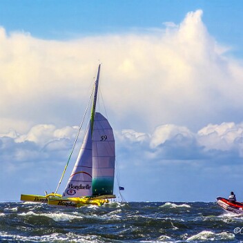 Scan-150120-0001 La Calais Round Britain Race est une course nautique à la voile en équipage dont le parcours fait le tour des Îles Britanniques avec pour point de départ et...