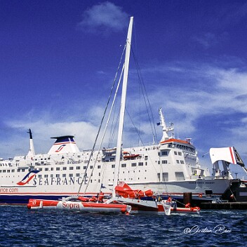 imoca Sopra et Seafrance Manet La Calais Round Britain Race est une course nautique à la voile en équipage dont le parcours fait le tour des Îles Britanniques avec pour point de départ et...